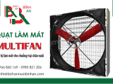 Quạt làm mát Multifan - Lựa chọn thông minh cho không gian chuồng trại