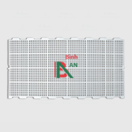 Sàn gia cầm lỗ vuông nhỏ 50x100cm