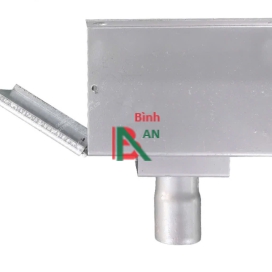 Hộp kết nối với động cơ line ăn và line cám tổng